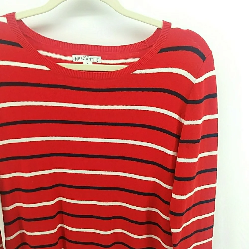 ⭐3/$30 J.Crew Mercantile Holiday 2018 Sweater S